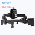 DZ-A3-5500mw Laser engraving machine, micro-small non-metal marking machine, wood, leather, paper, lettering and cutting machine
